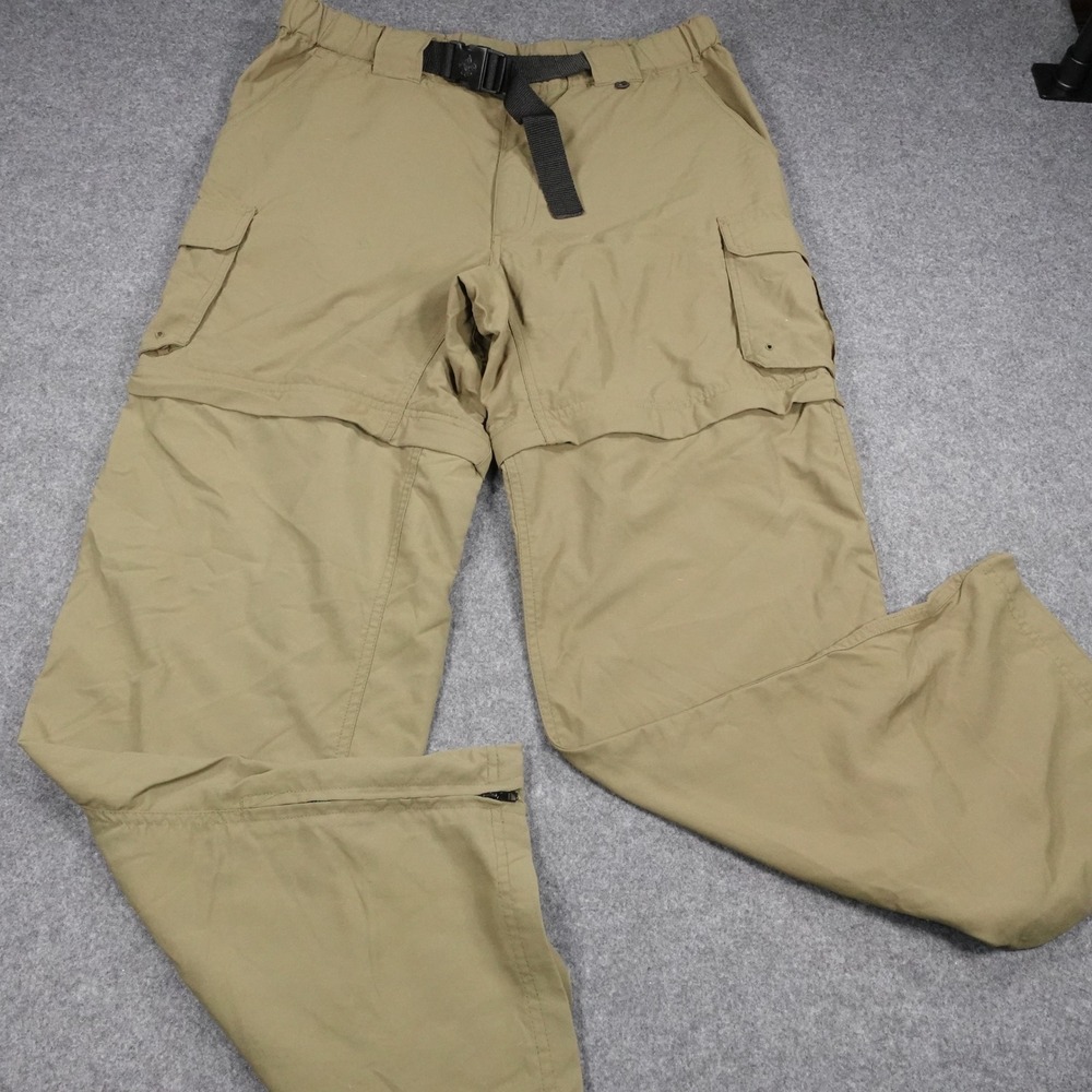 Men's Convertible Cargo Pants - Khaki